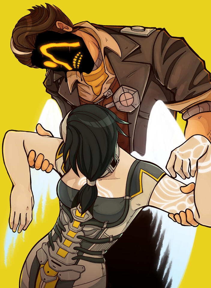 Handsome Jack and Angel (4/9/22)