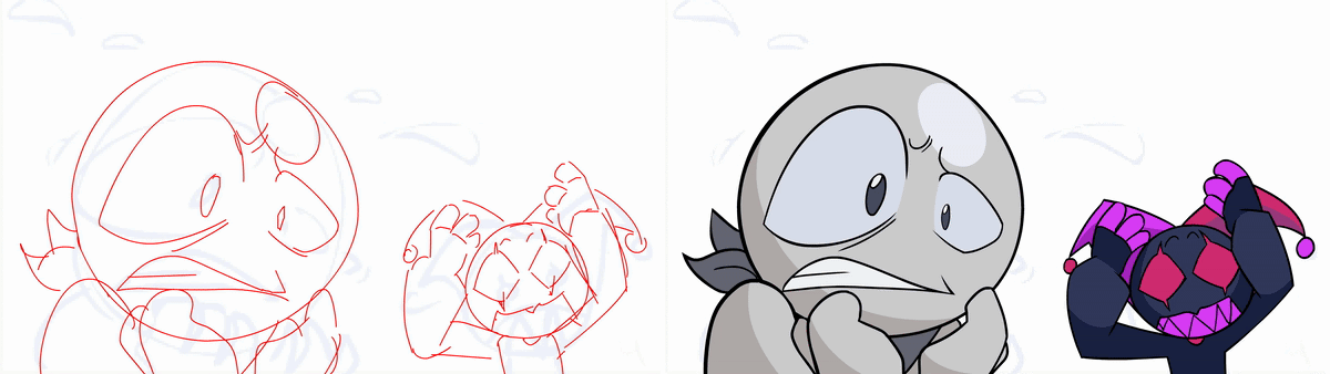 Roughs & Clean-Up & Color